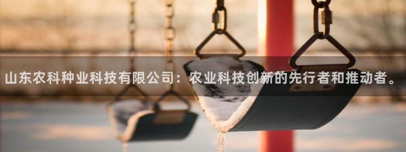 山东农科种业科技有限公司：农业科技创新的先行者和推动者。