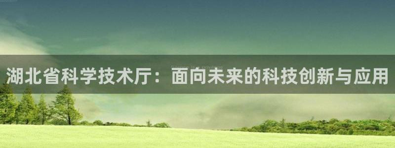 湖北省科学技术厅：面向未来的科技创新与应用