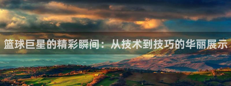篮球巨星的精彩瞬间：从技术到技巧的华丽展示